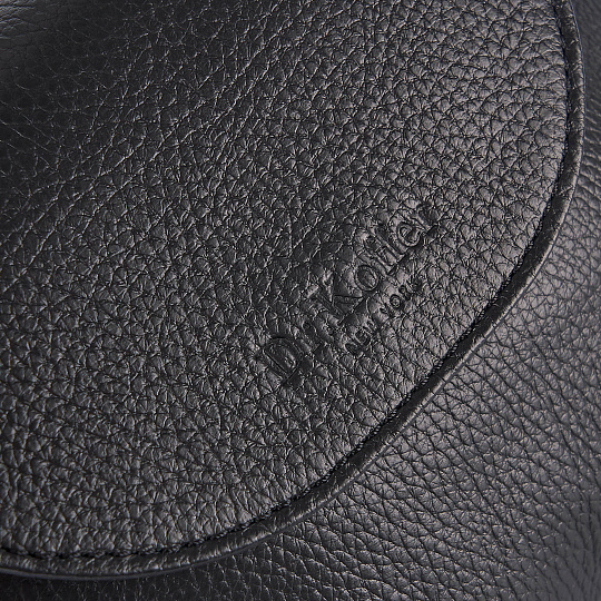 Женская сумка Dr. Koffer из натуральной кожи черная