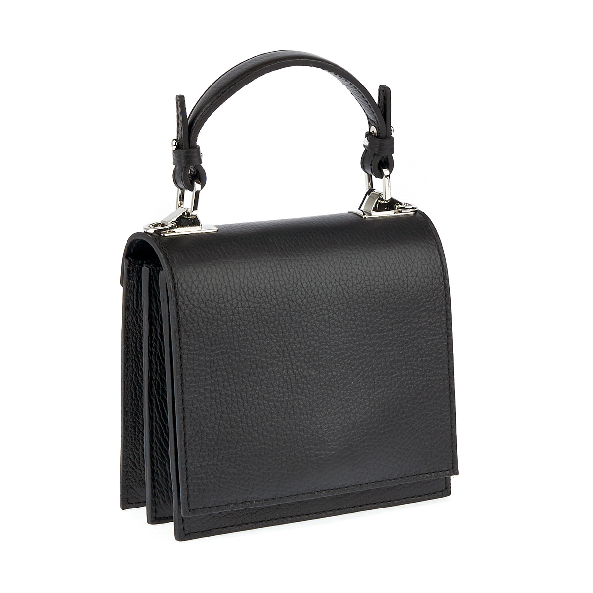 Женская сумка Dr. Koffer из натуральной кожи черная