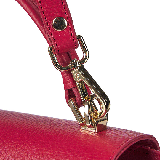 Женская сумка  Dr. Koffer из натуральной кожи красная