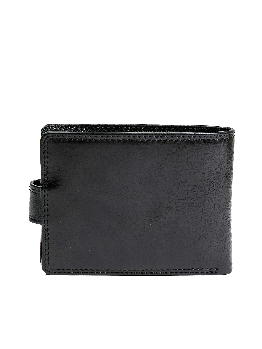 Портмоне Dr.Koffer из натуральной кожи черное