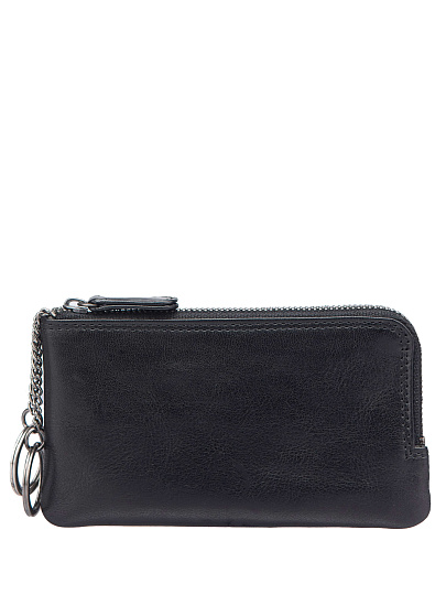 Ключница Dr.Koffer из натуральной кожи черная