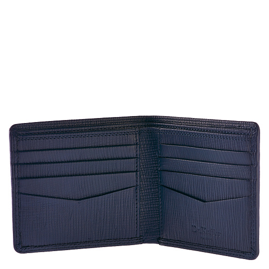 Портмоне Dr.Koffer из натуральной кожи синее