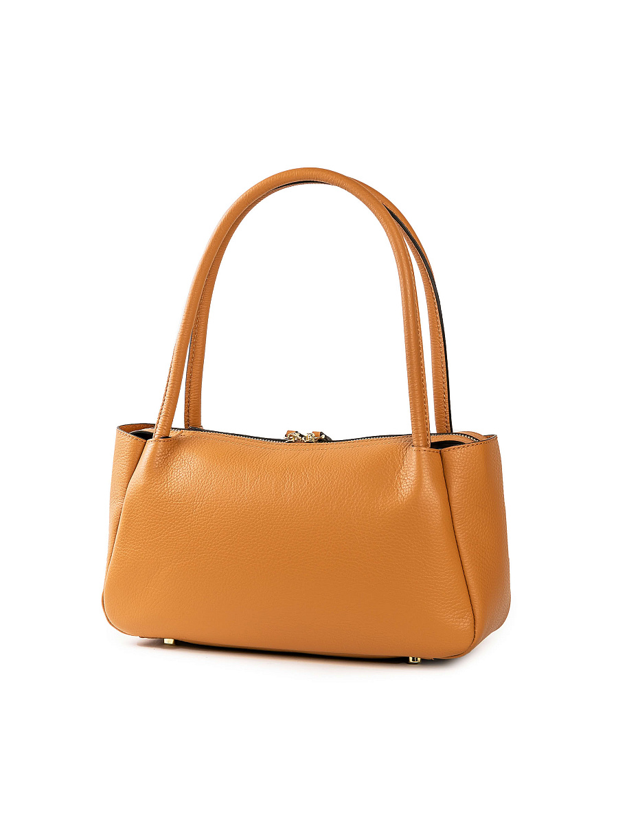 Женская сумка Dr. Koffer из натуральной кожи коричневая