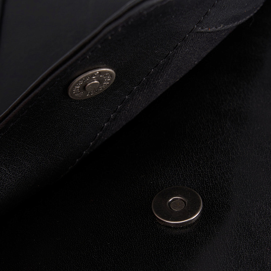 Рюкзак Dr.Koffer из натуральной кожи черный