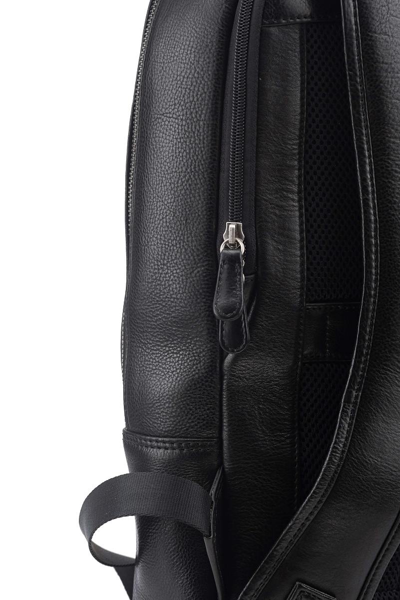 Рюкзак Dr. Koffer из натуральной кожи черный