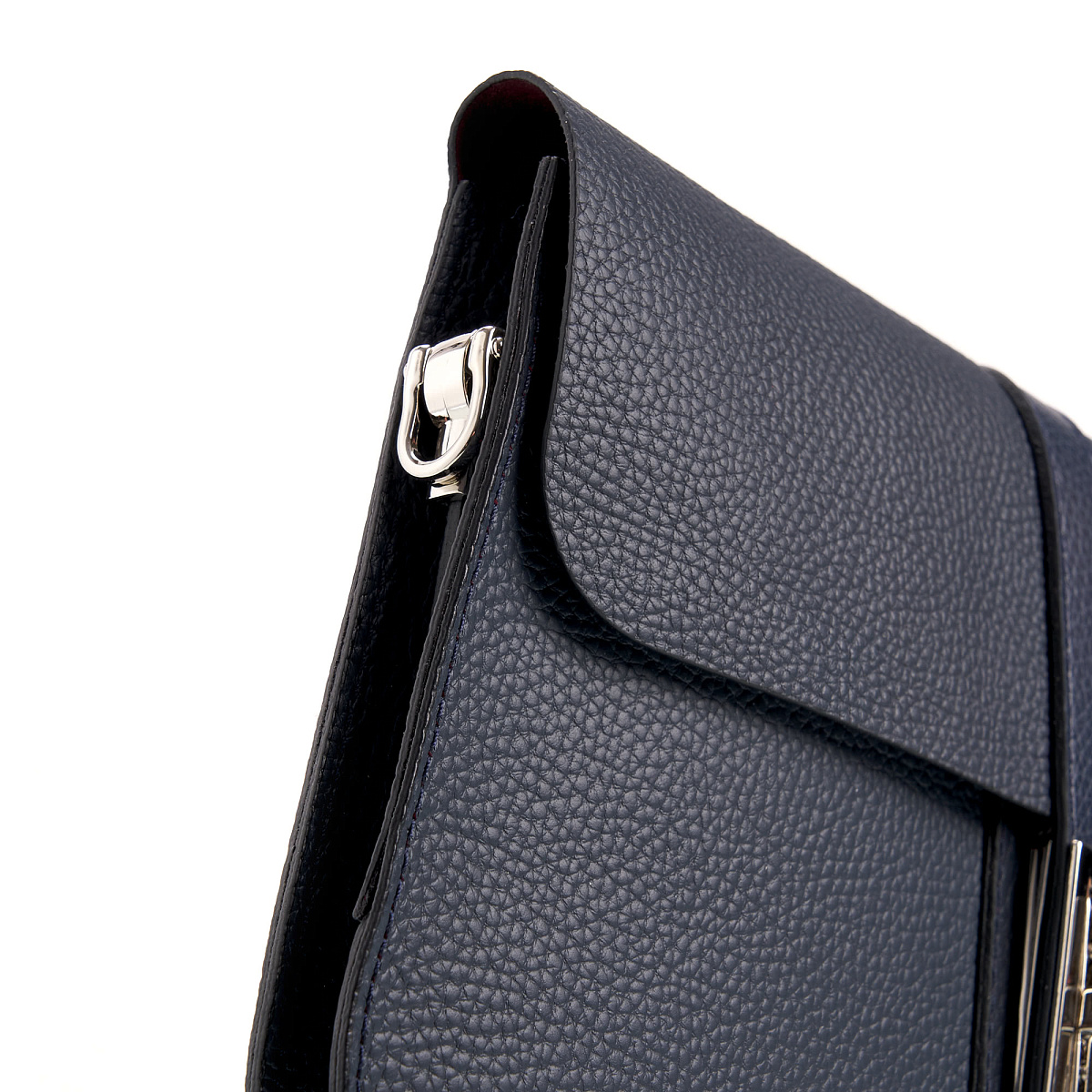 Женская сумка Dr. Koffer из натуральной кожи синяя