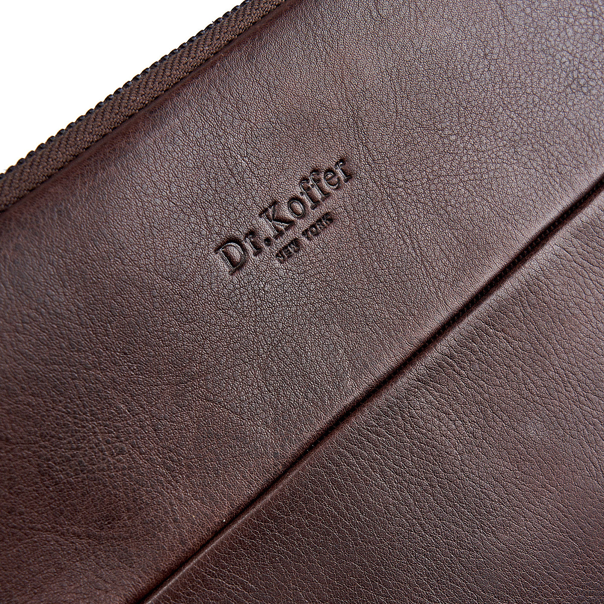 Папка для документов Dr. Koffer из натуральной кожи