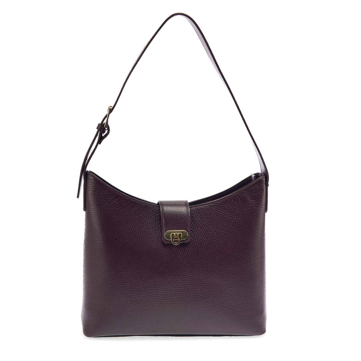 Женская сумка  Dr. Koffer из натуральной кожи фиолетовая