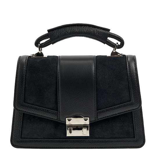 Женская сумка Dr. Koffer из натуральной кожи черная