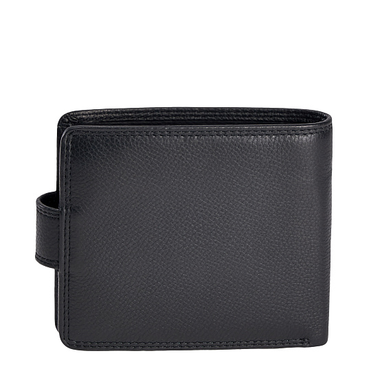 Портмоне Dr.Koffer из натуральной кожи черное