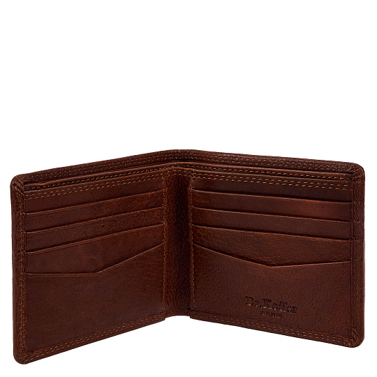 Портмоне Dr.Koffer из натуральной кожи светло-коричневое