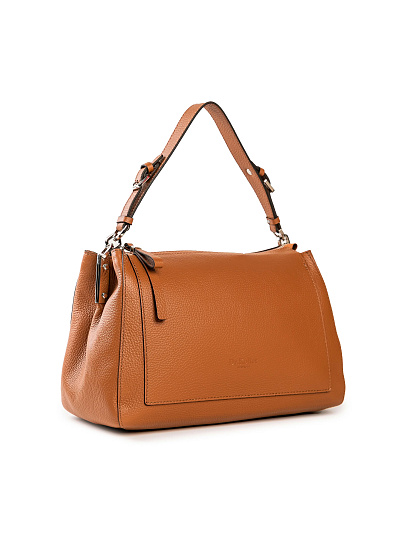 Женская сумка Dr. Koffer из натуральной кожи коричневая