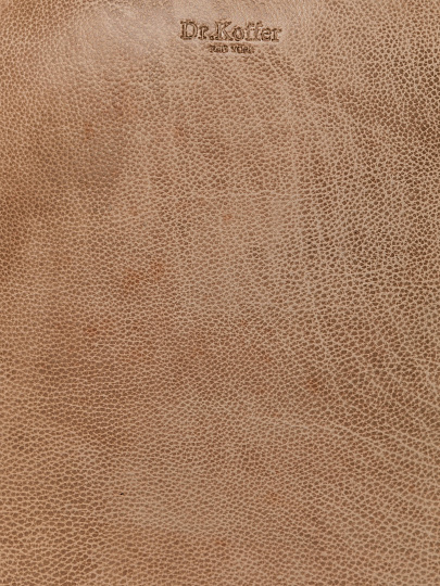 Рюкзак Dr. Koffer из натуральной кожи бежевый
