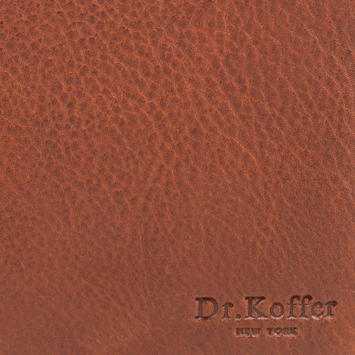 Портмоне Dr.Koffer из натуральной кожи светло-коричневое