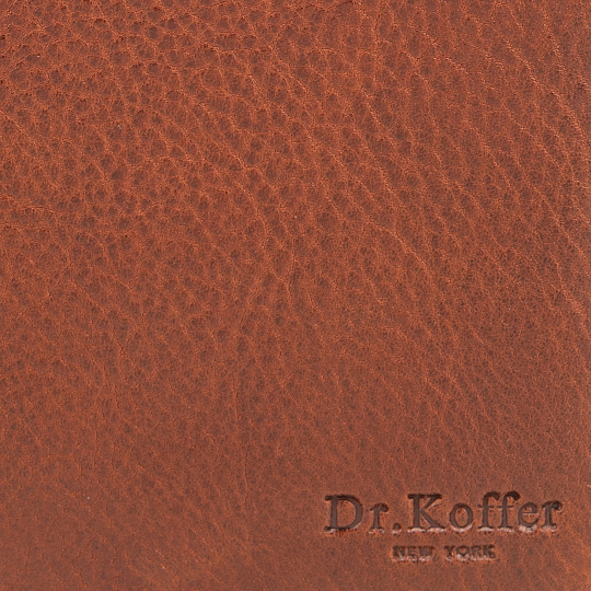Портмоне Dr.Koffer из натуральной кожи светло-коричневое