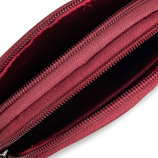 Женская сумка Dr. Koffer из натуральной кожи бордовая