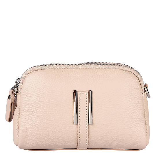 Женская сумка Dr. Koffer из натуральной кожи бежевая