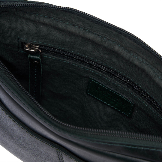 Женская сумка Dr.Koffer из натуральной кожи зеленая