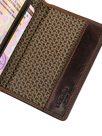 Обложка для паспорта из натуральной кожи Dr. Koffer