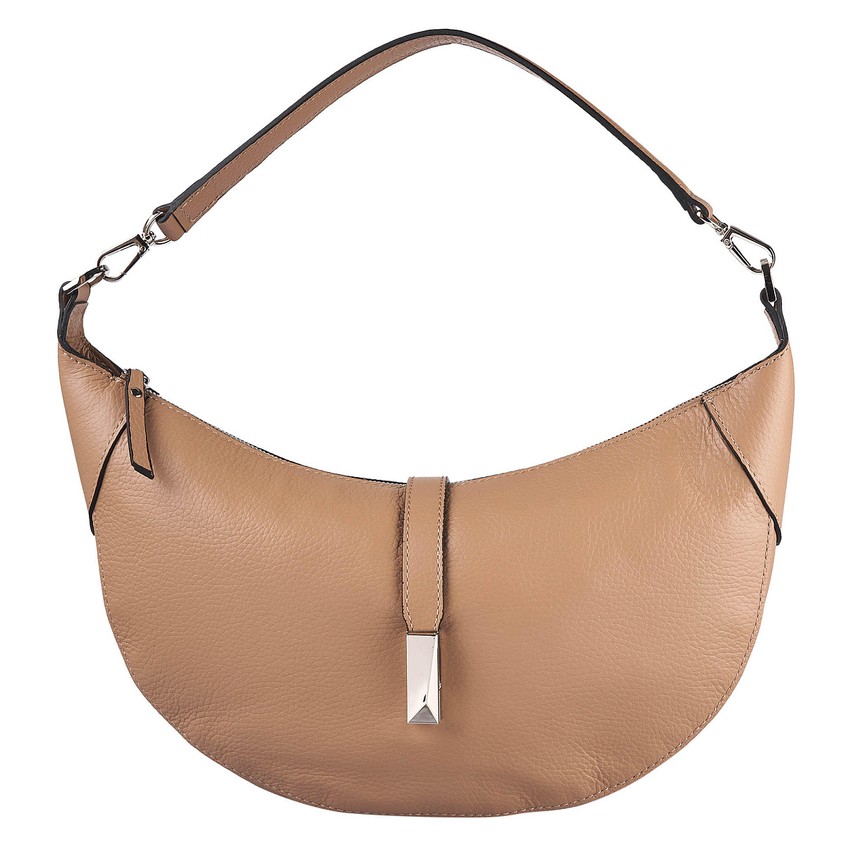 Женская сумка Dr. Koffer из натуральной кожи коричневая