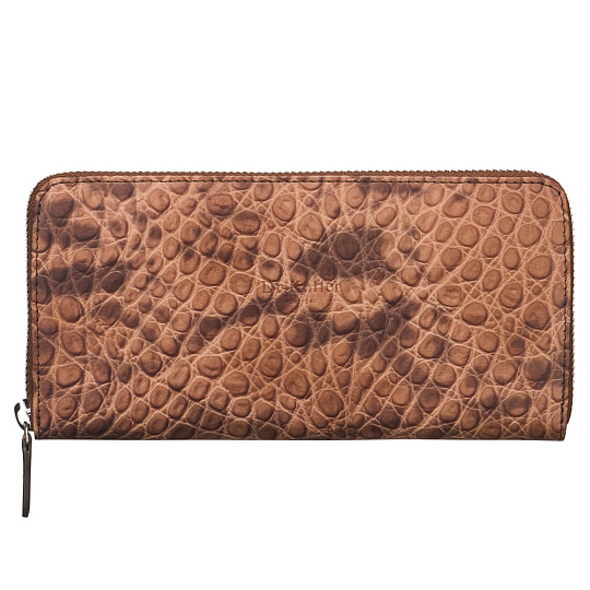 Портмоне Dr.Koffer из натуральной кожи коричневое