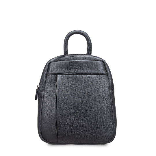 Рюкзак Dr.Koffer из натуральной кожи черный