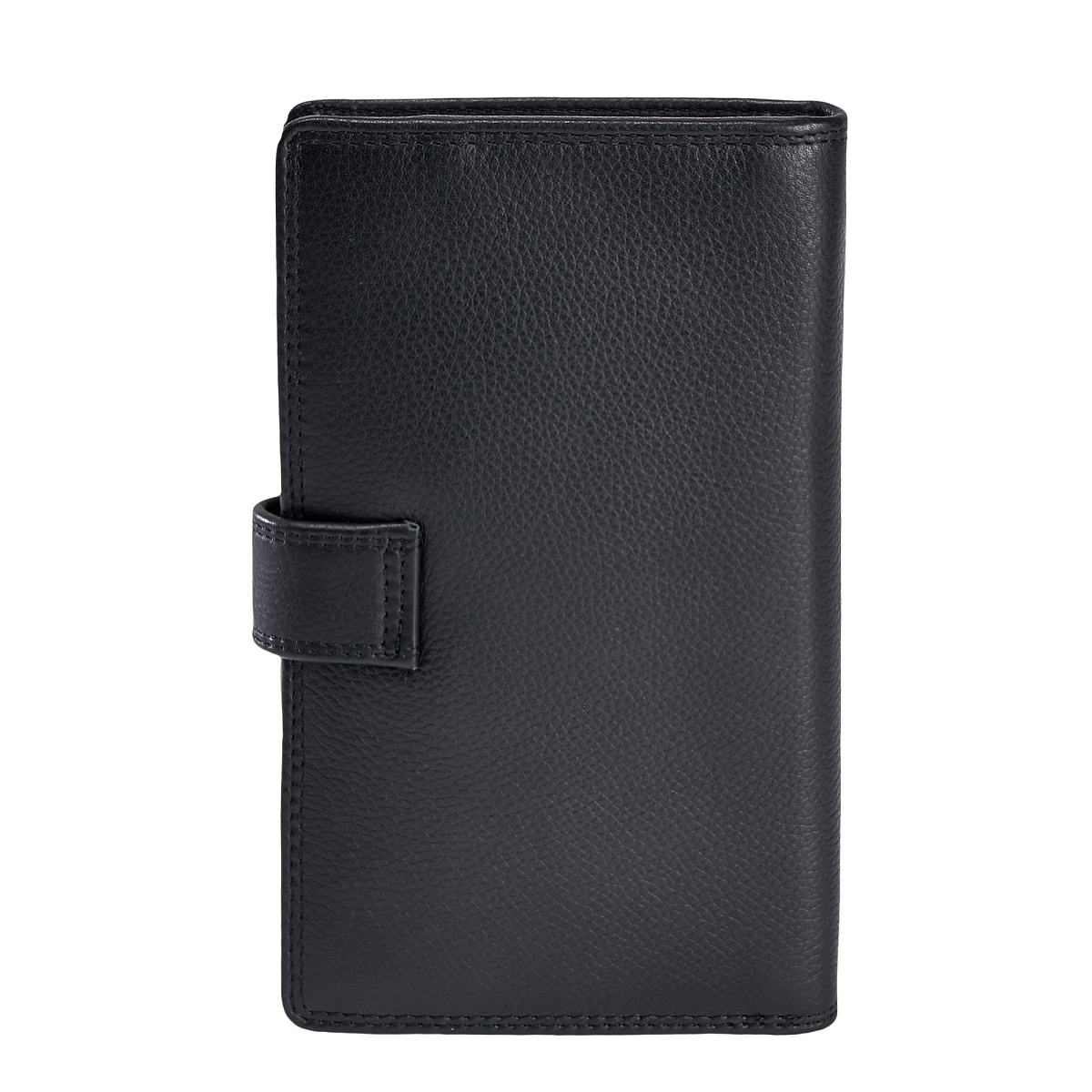 Портмоне Dr.Koffer из натуральной кожи черное