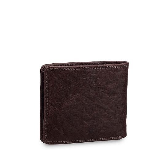 Портмоне Dr.Koffer из натуральной кожи коричневое