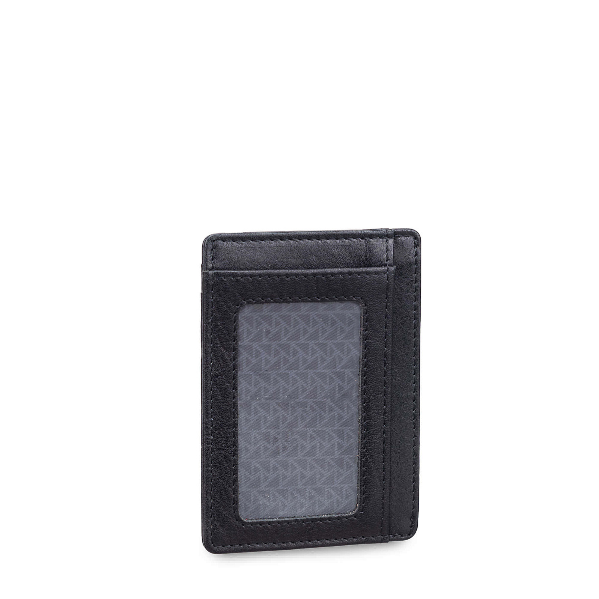 Кредитница Dr.Koffer из натуральной кожи черная