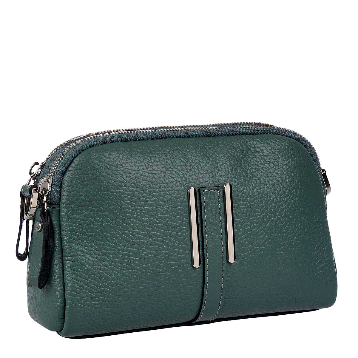 Женская сумка Dr. Koffer из натуральной кожи зеленая