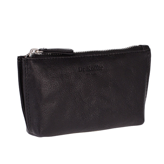 Ключница Dr.Koffer из натуральной кожи черная