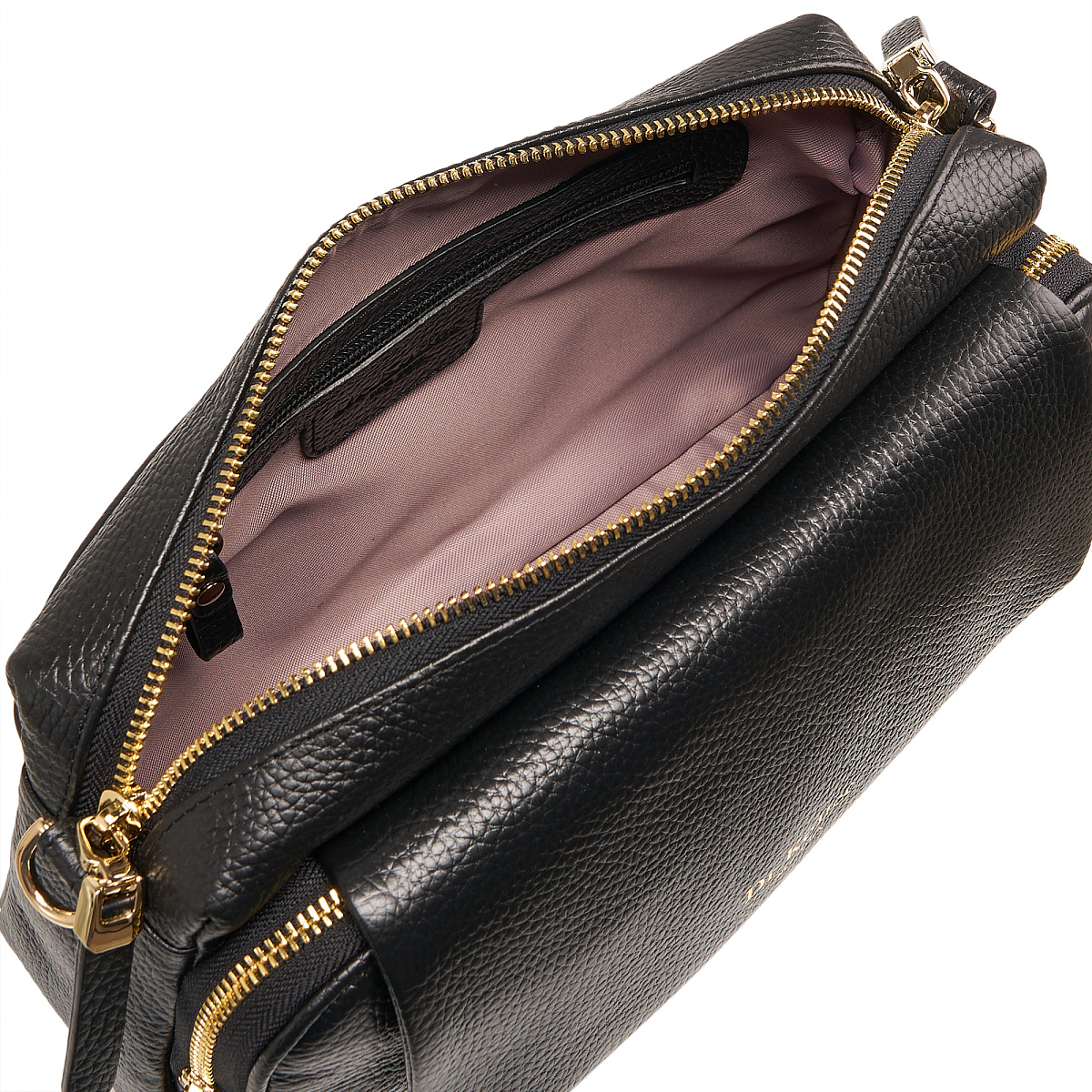 Женская сумка  Dr. Koffer из натуральной кожи черная