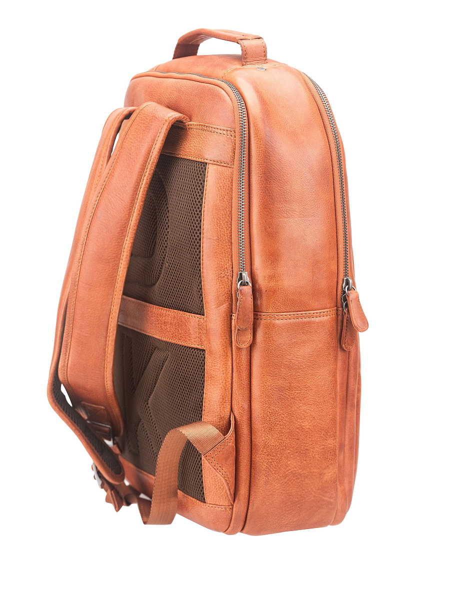 Рюкзак Dr. Koffer из натуральной кожи коричневый