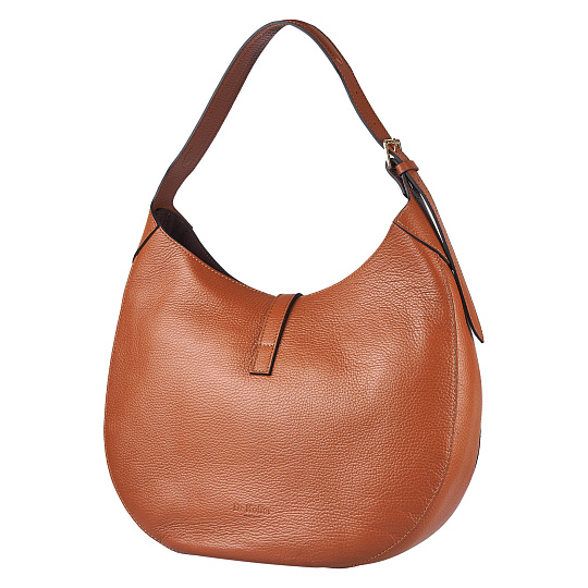 Женская сумка Dr. Koffer из натуральной кожи коричневая