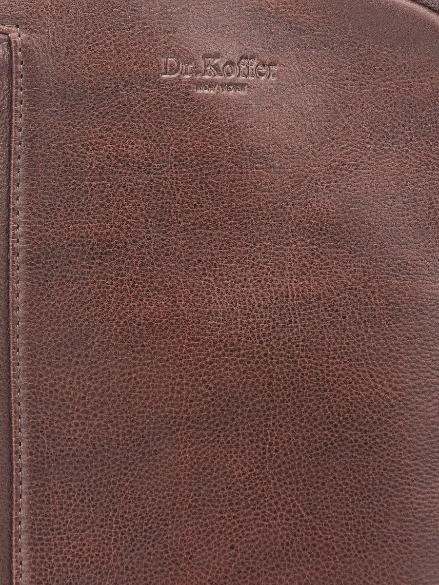 Рюкзак Dr. Koffer из натуральной кожи коричневый