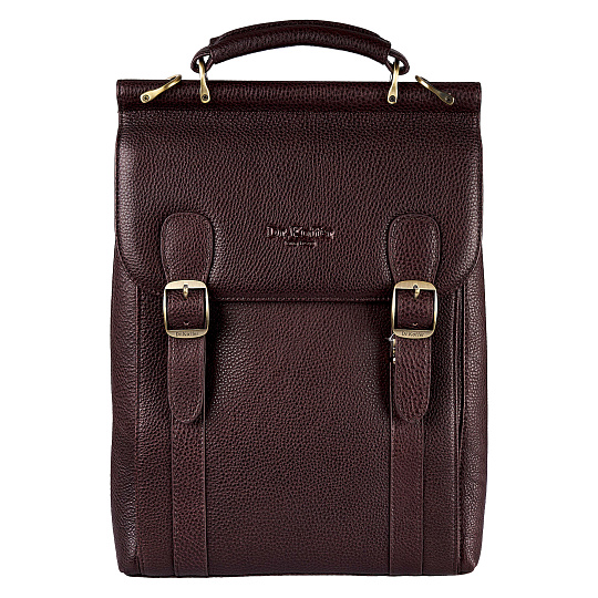 Сумка планшет Dr.Koffer из натуральной кожи коричневый