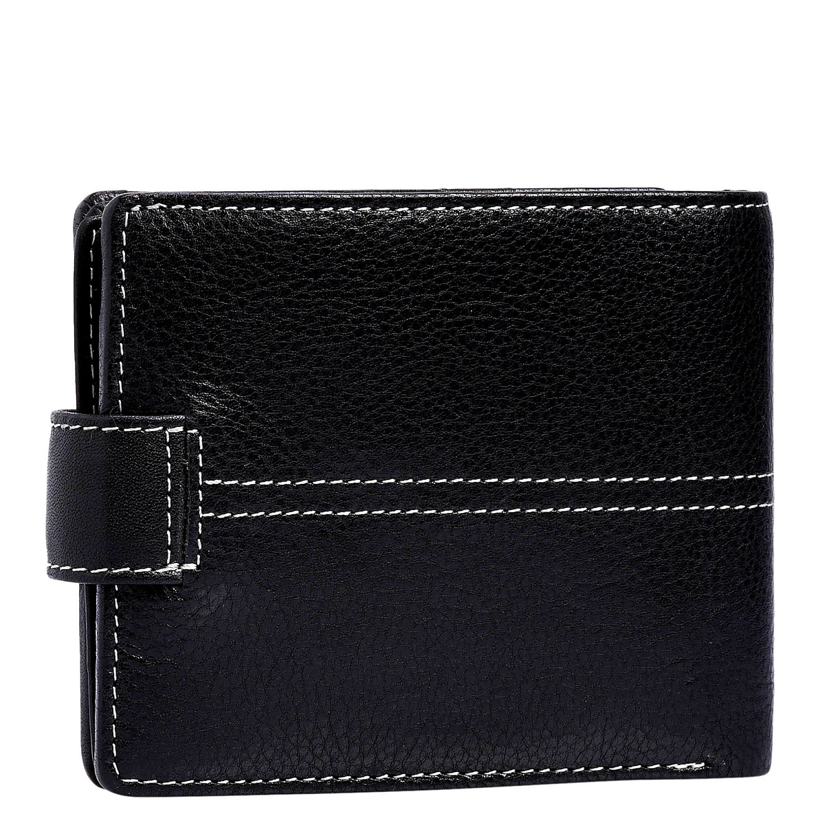 Портмоне Dr.Koffer из натуральной кожи черное