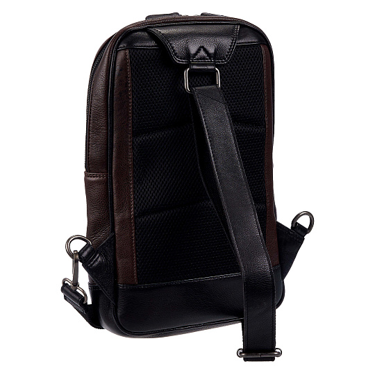 Рюкзак Dr.Koffer из натуральной кожи темно-коричневый