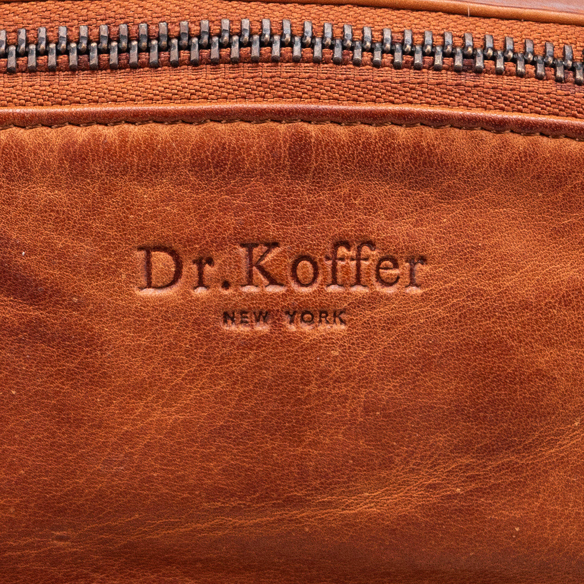 Несессер Dr.Koffer из натуральной кожи коричневый