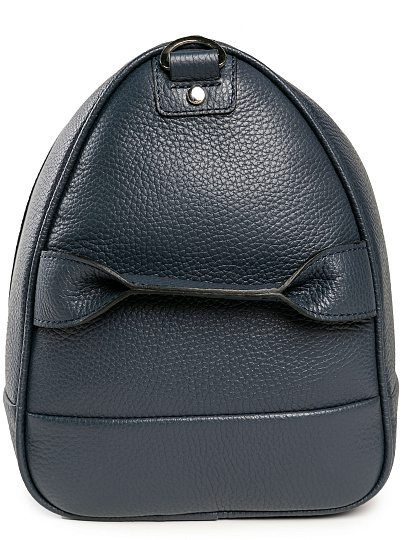 Дорожная сумка Dr. Koffer из натуральной кожи синяя