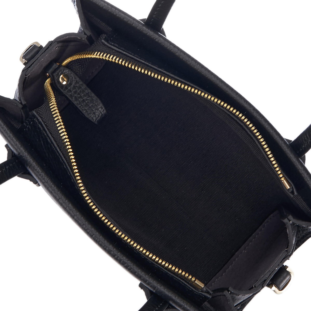 Женская сумка Dr. Koffer из натуральной кожи черная