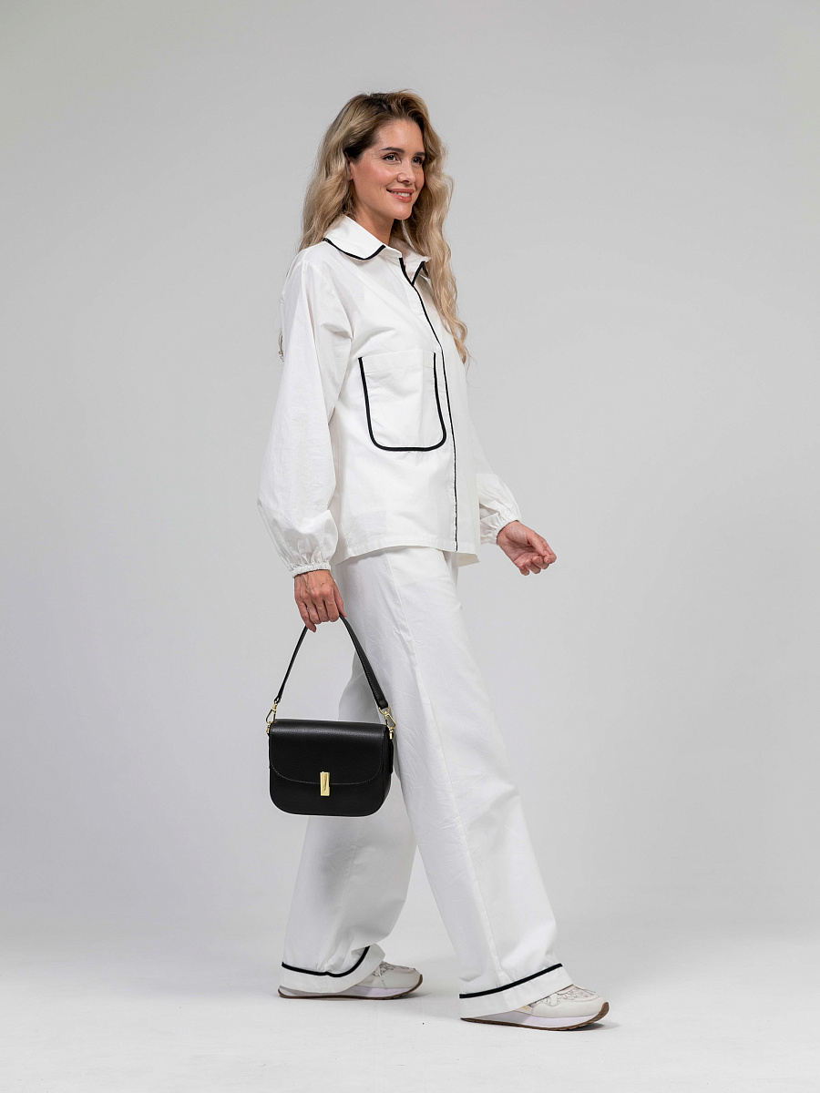 Женская сумка Dr.Koffer из натуральной кожи темно-коричневая