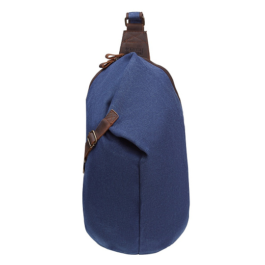 Рюкзак Dr.Koffer из натуральной кожи синий