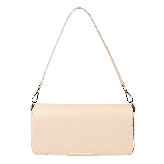 Женская сумка  Dr. Koffer из натуральной кожи бежевая