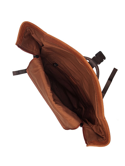 Рюкзак Dr. Koffer из натуральной кожи коричневый