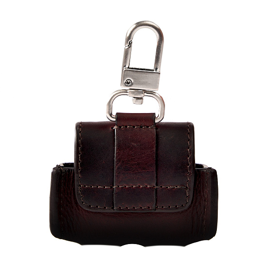 Чехол для AirPods из натуральной кожи коричневый Dr.Koffer