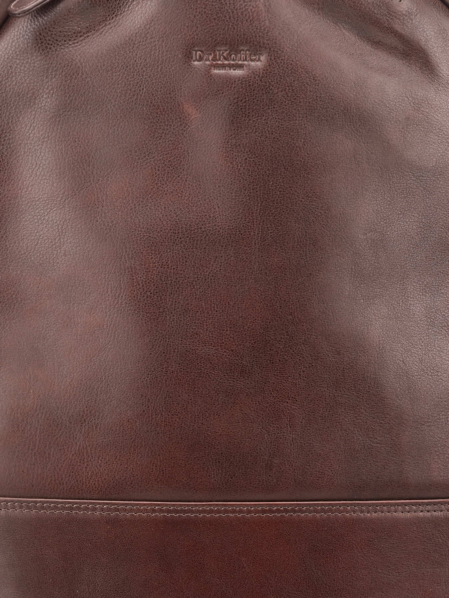 Рюкзак Dr. Koffer из натуральной кожи коричневый