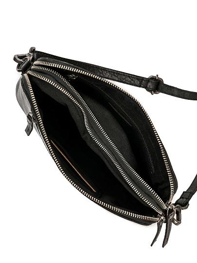 Женская сумка Dr.Koffer из натуральной кожи черная