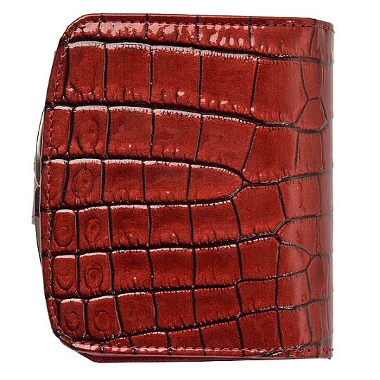 Кошелек Dr.Koffer из натуральной кожи красный