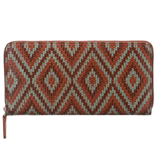 Портмоне Dr.Koffer из натуральной кожи красное